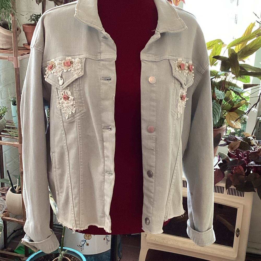 Embroidered Jean Jacket